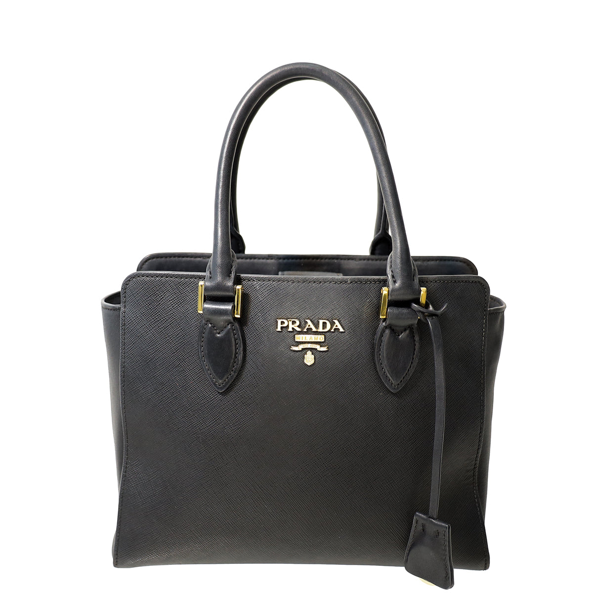 Prada Black Soft Tote Bag