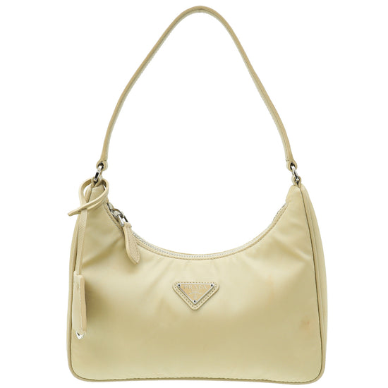 Prada Desert Beige Re-Edition 2005 Re-Nylon Mini Bag