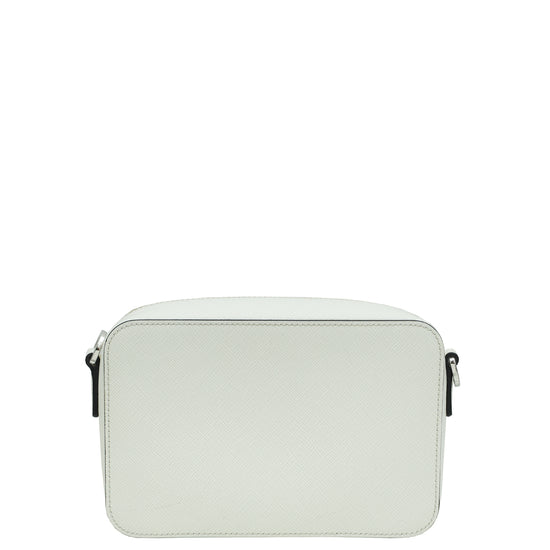 Prada White Brique Re-Nylon Men Bag