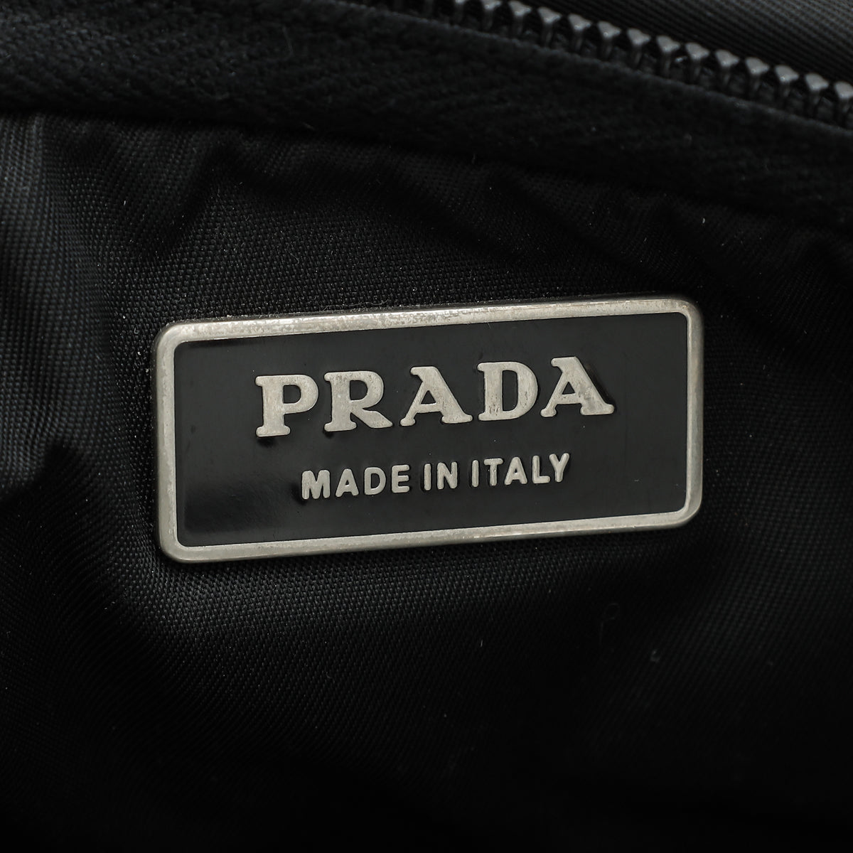 Prada Black Tessuto Nylon Briefcase