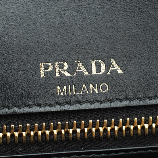 Prada Black Flap Shoulder Bag