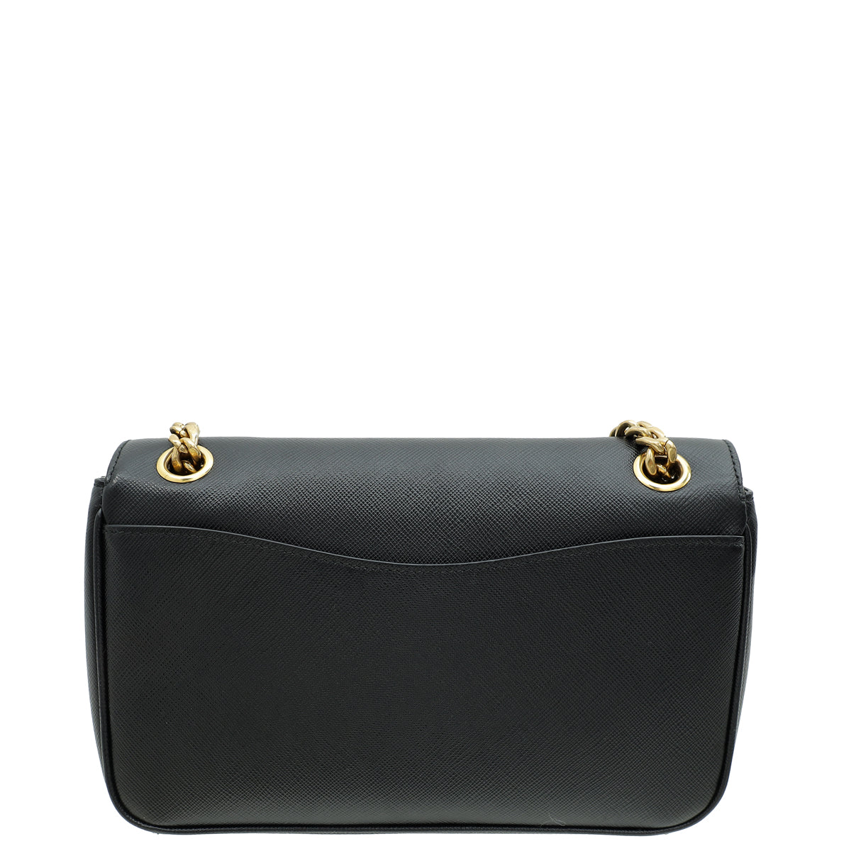 Prada Black Flap Shoulder Bag