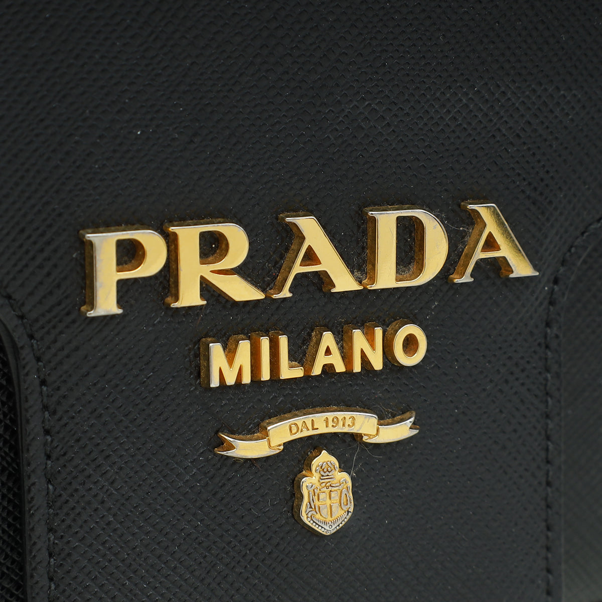 Prada Black Flap Shoulder Bag