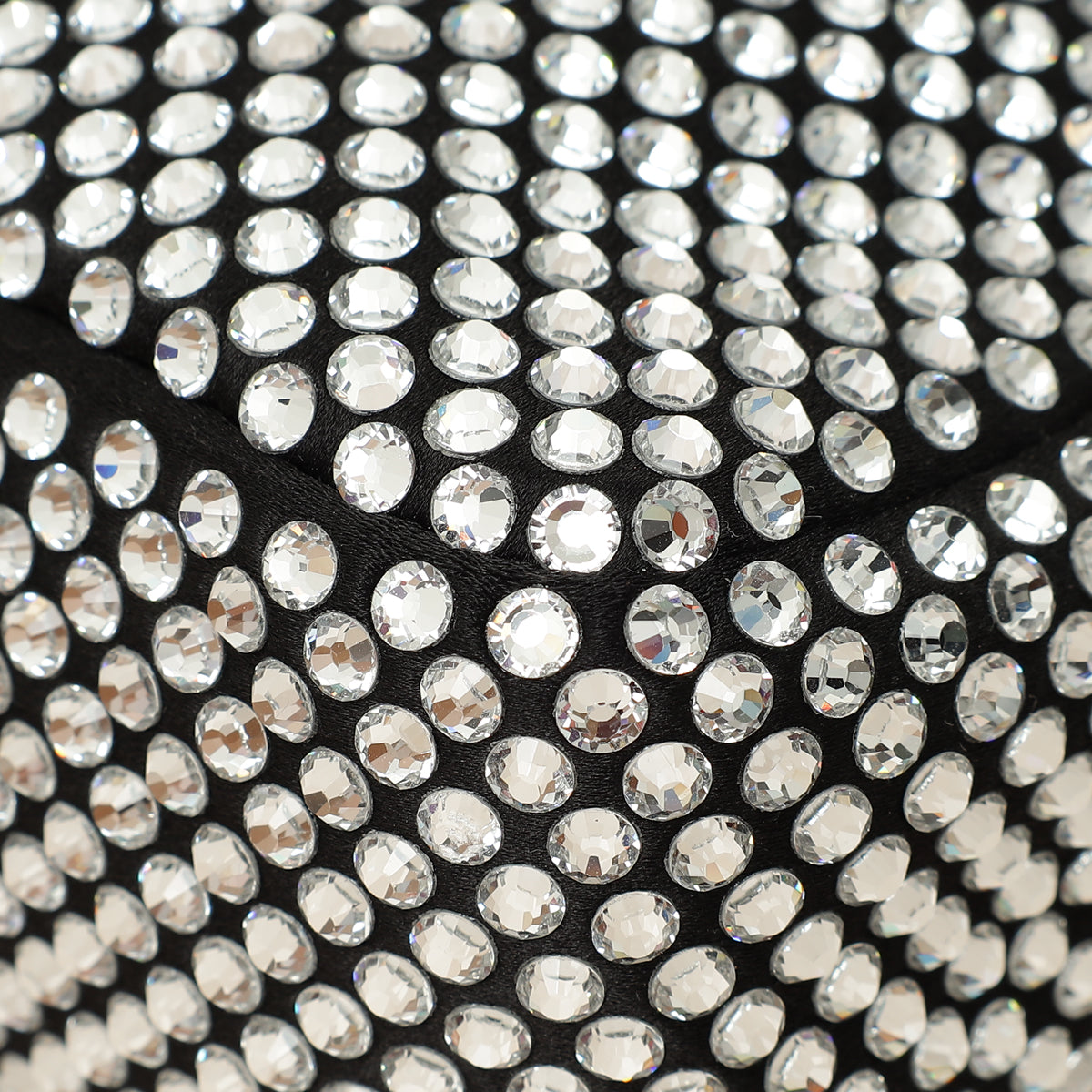 Prada Black Crystal-Embellished Satin Re-Edition 2000 Mini Bag-Prada-THE CLOSET