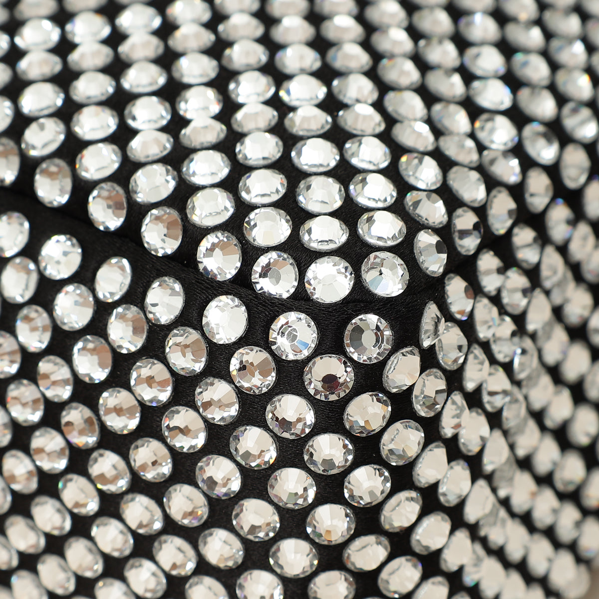 Prada Black Crystal-Embellished Satin Re-Edition 2000 Mini Bag-Prada-THE CLOSET