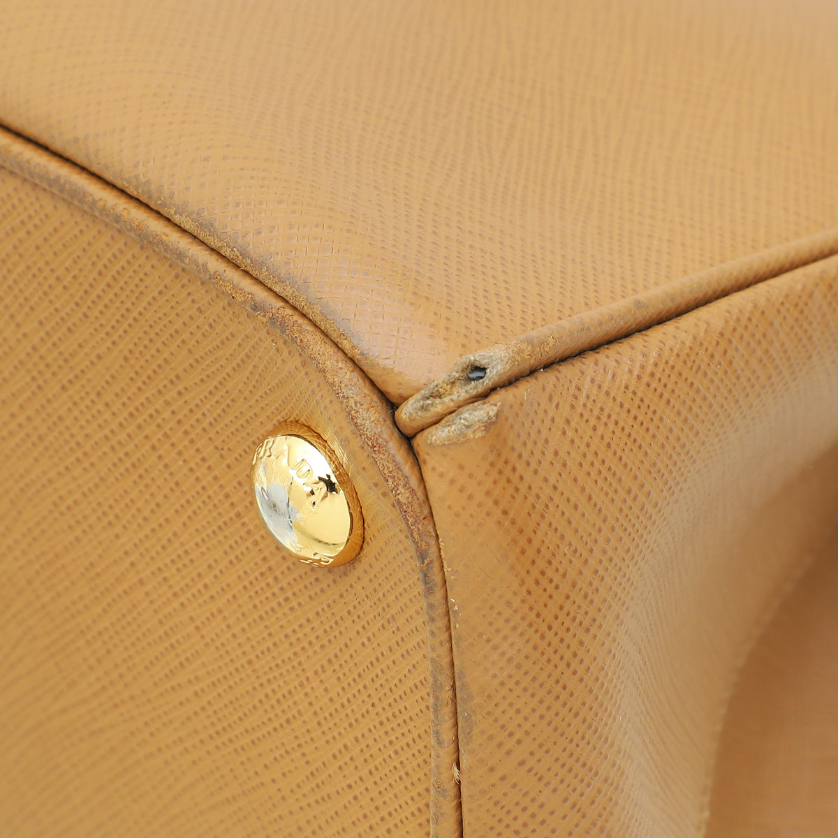 Prada Caramel Lux Galleria Medium Bag
