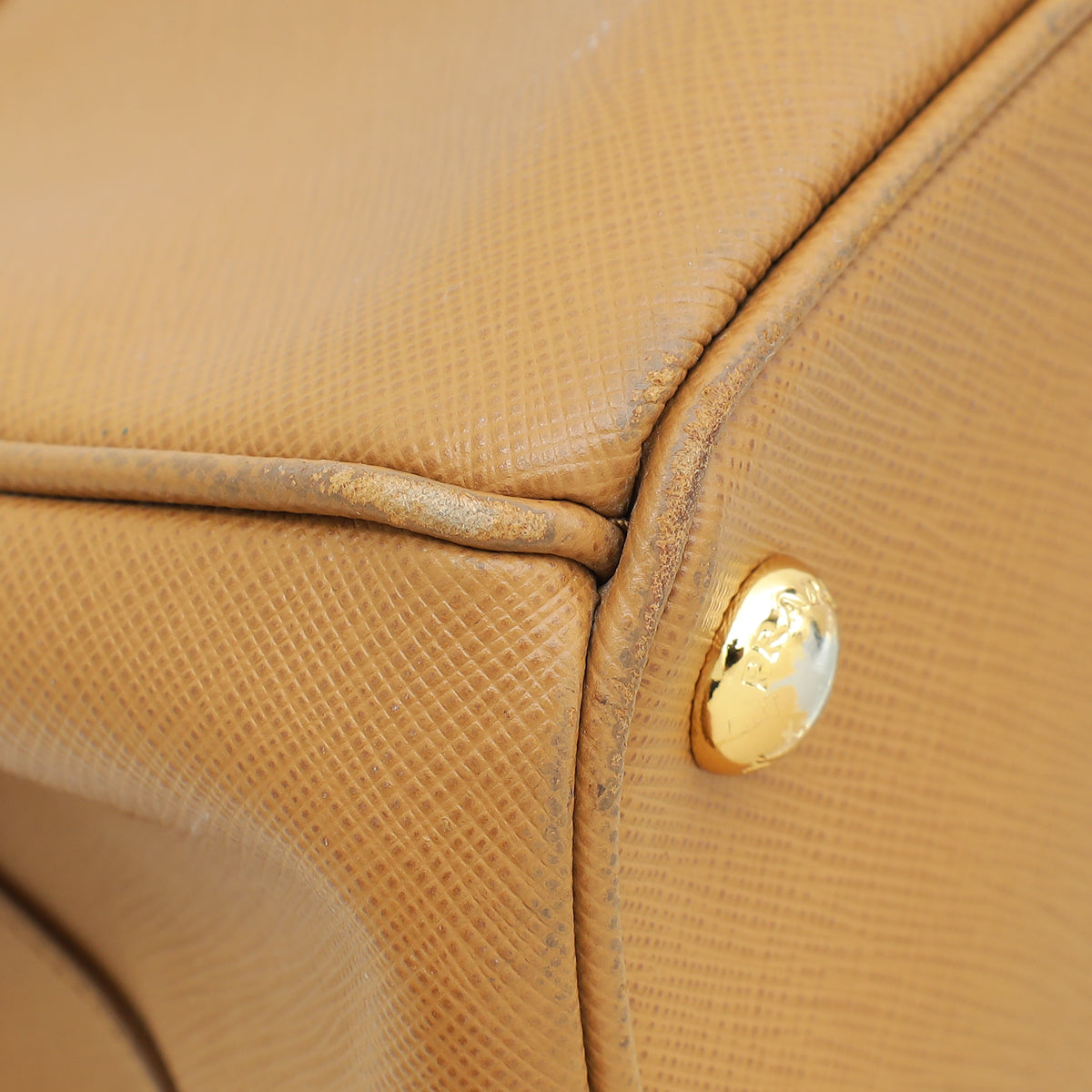 Prada Caramel Lux Galleria Medium Bag