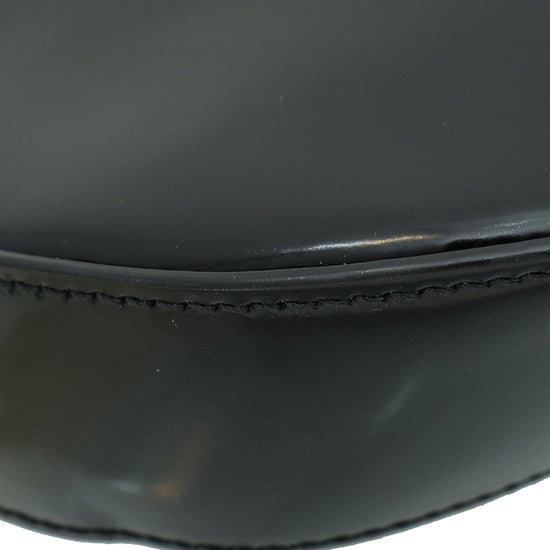 Load image into Gallery viewer, Prada Black Cleo Brushed Shoulder Bag
