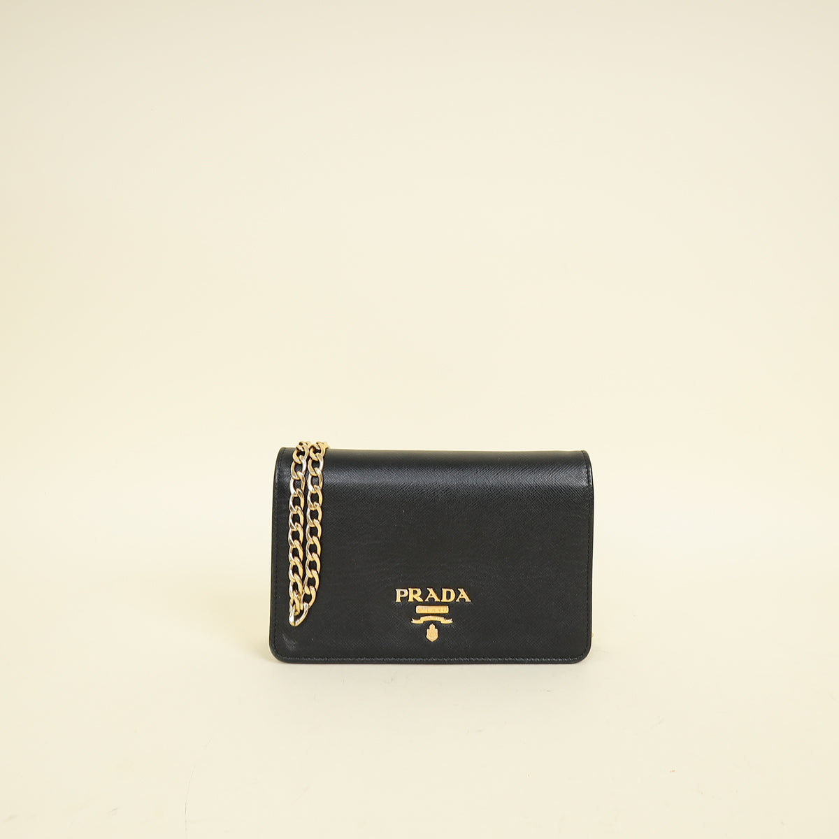 Prada Black Mini Chain Crossbody Bag