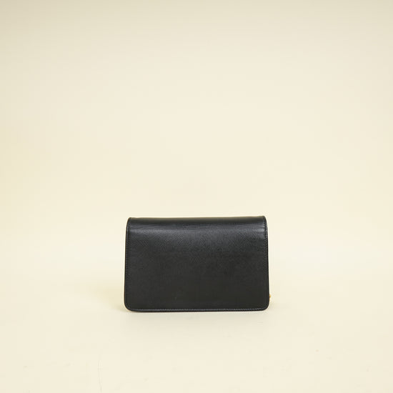 Prada Black Mini Chain Crossbody Bag