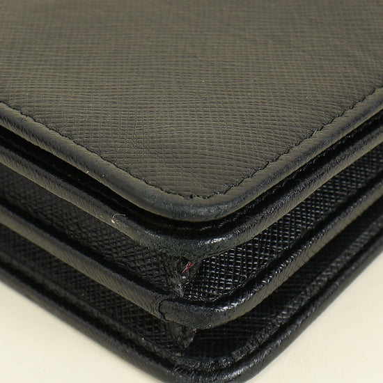 Prada Black Mini Chain Crossbody Bag