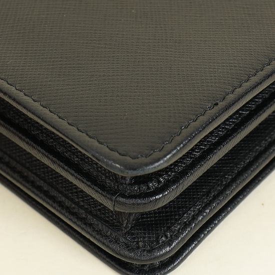 Prada Black Mini Chain Crossbody Bag