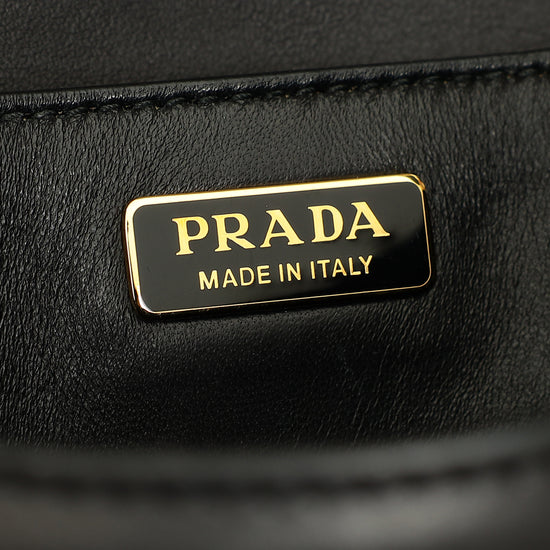 Prada Bicolor Cahier Matte Crocodile Bag-Prada-THE CLOSET