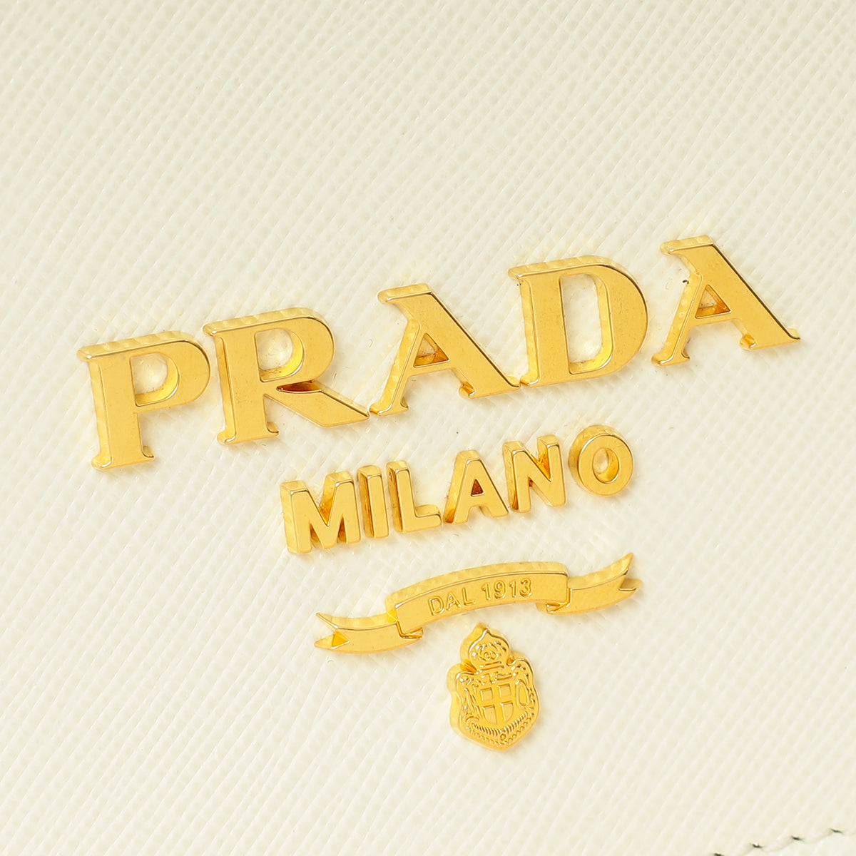 Prada White Flap Chain Crossbody Bag-Prada-THE CLOSET