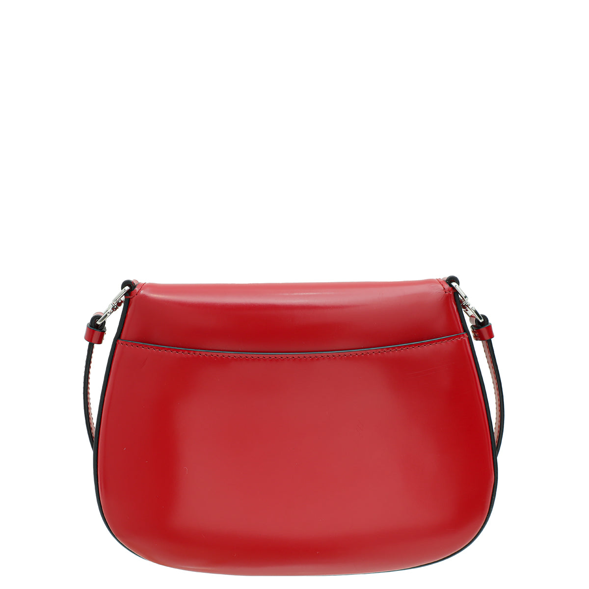 Prada Scarlet Red Cleo Flap Small Shoulder Bag-Prada-THE CLOSET