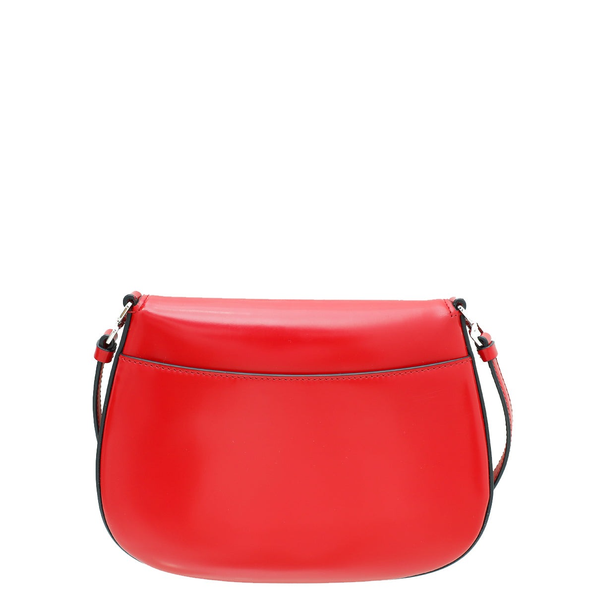 Prada Scarlet Red Cleo Flap Shoulder Bag