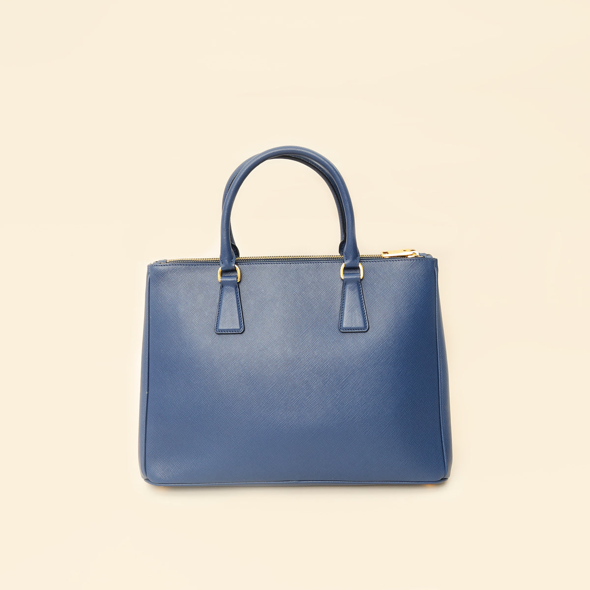 Prada Bluette Lux Galleria Front Pocket Bag-Prada-THE CLOSET