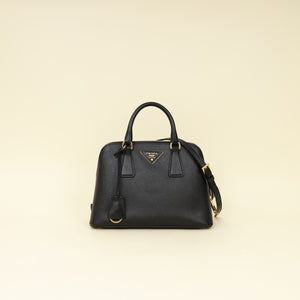 Prada Black Lux Promenade Small Bag