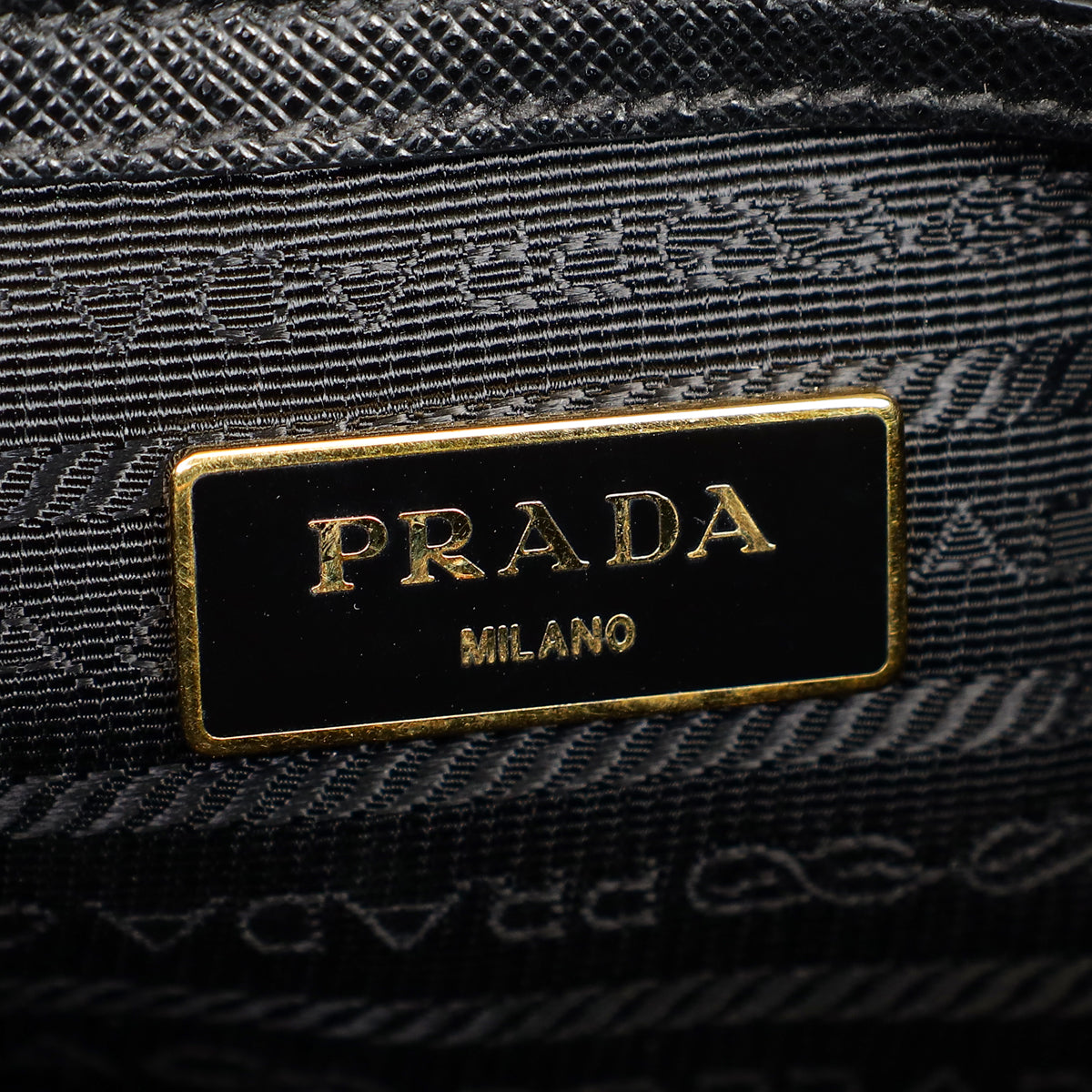 Prada Black Lux Promenade Small Bag-Prada-THE CLOSET