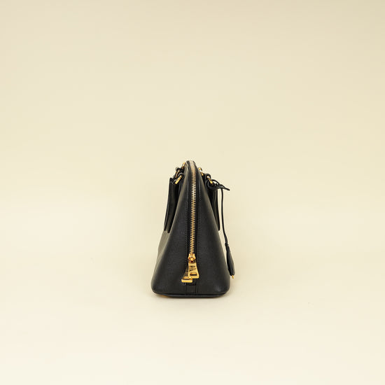 Prada Black Lux Promenade Small Bag-Prada-THE CLOSET