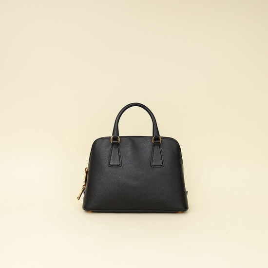 Prada Black Lux Promenade Small Bag-Prada-THE CLOSET