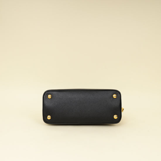 Prada Black Lux Promenade Small Bag-Prada-THE CLOSET