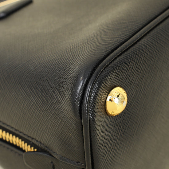 Prada Black Lux Promenade Small Bag-Prada-THE CLOSET