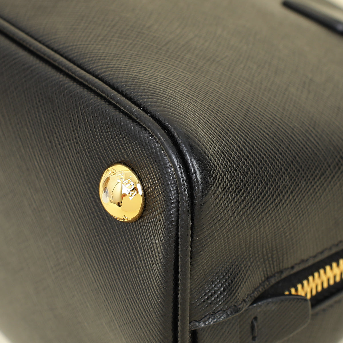 Prada Black Lux Promenade Small Bag-Prada-THE CLOSET