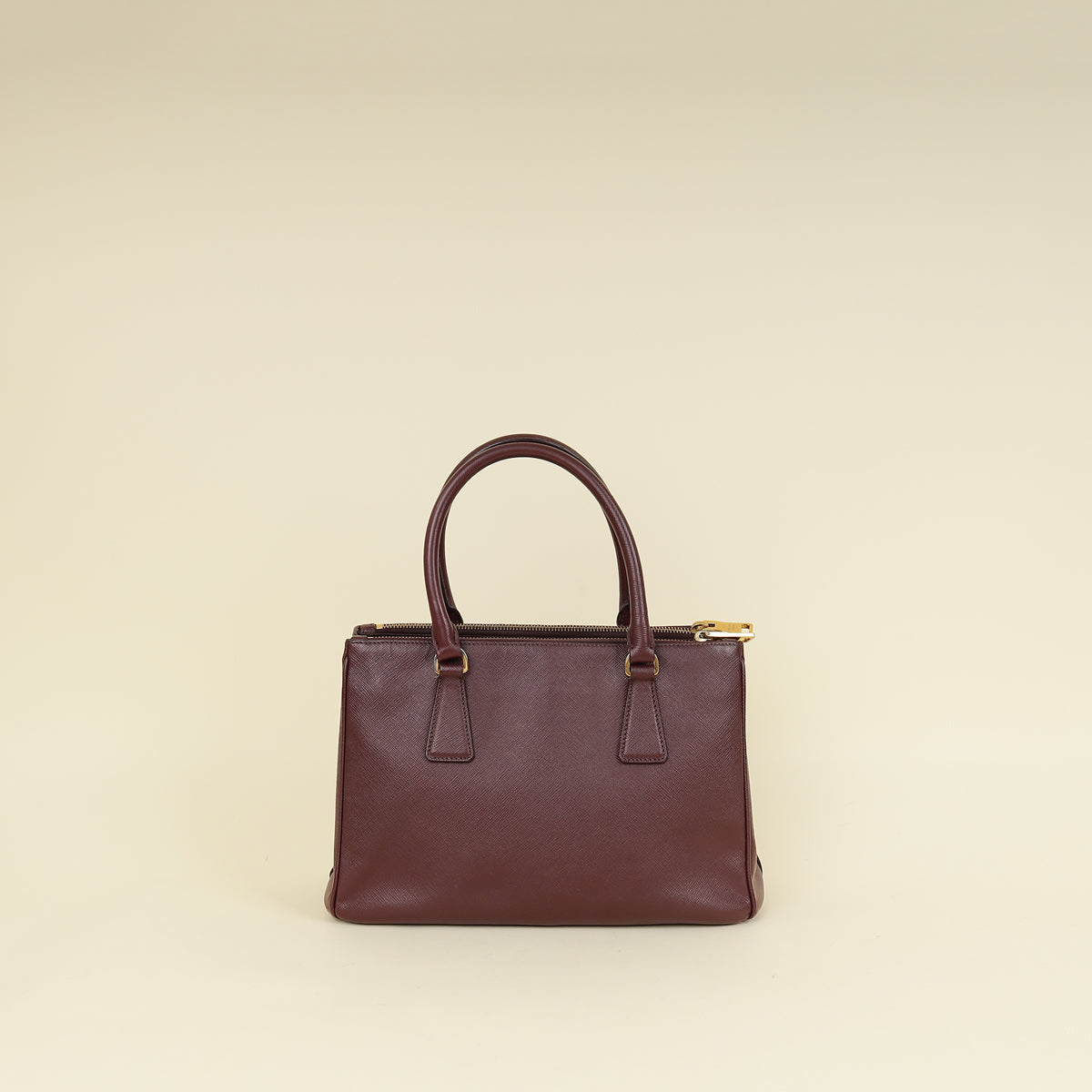 Prada Burgundy Galleria Medium Bag-Prada-THE CLOSET