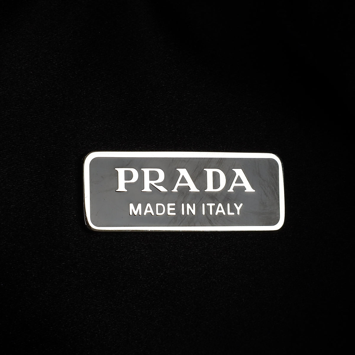 Prada Black Crystal-Embellished Satin Re-Edition 2000 Mini Bag-Prada-THE CLOSET