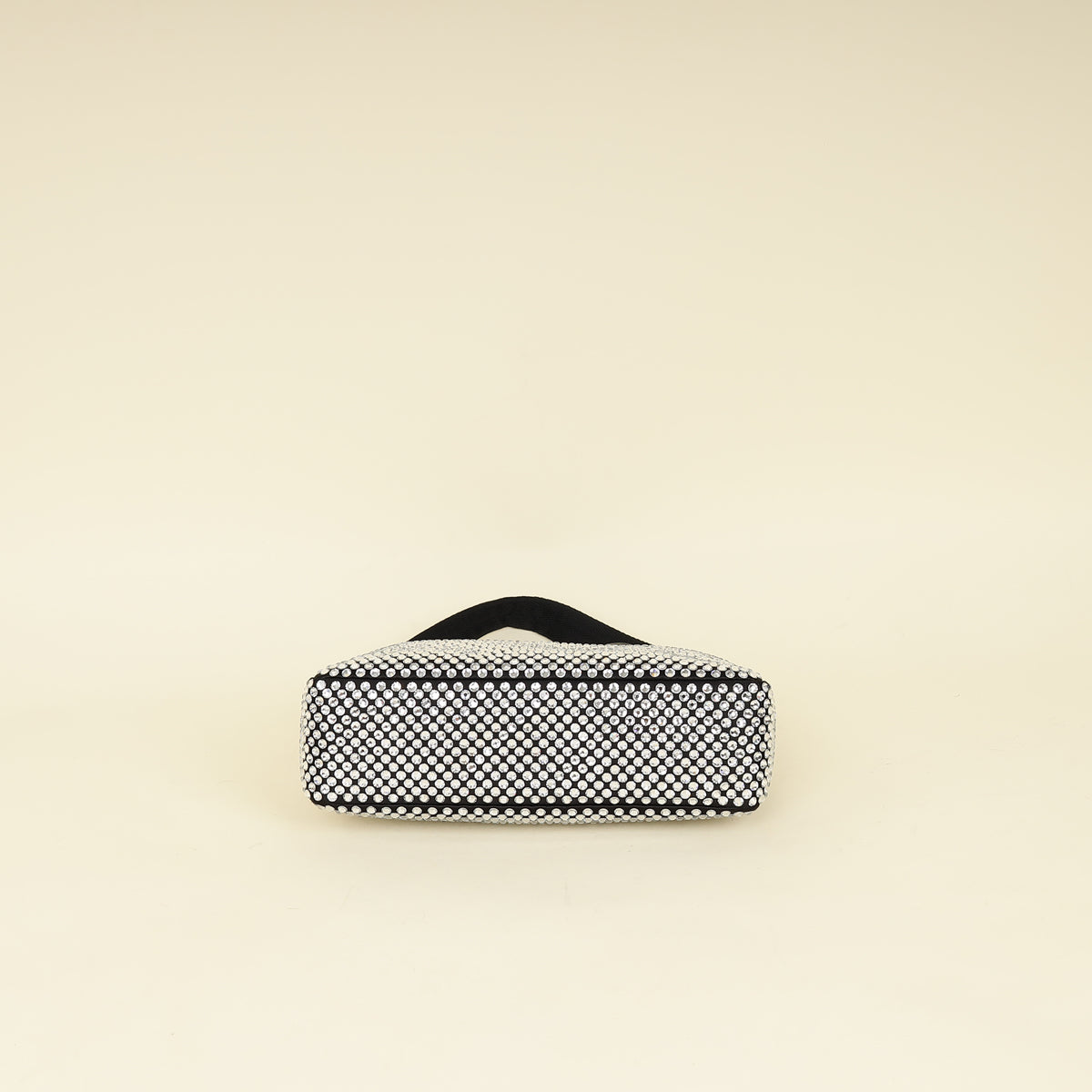 Prada Black Crystal-Embellished Satin Re-Edition 2000 Mini Bag-Prada-THE CLOSET