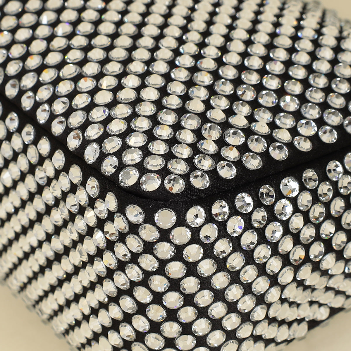 Prada Black Crystal-Embellished Satin Re-Edition 2000 Mini Bag-Prada-THE CLOSET