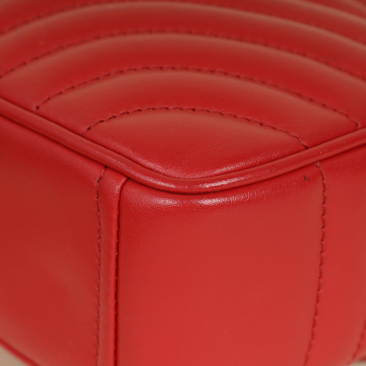 Prada Red Diagramme Flap Bag