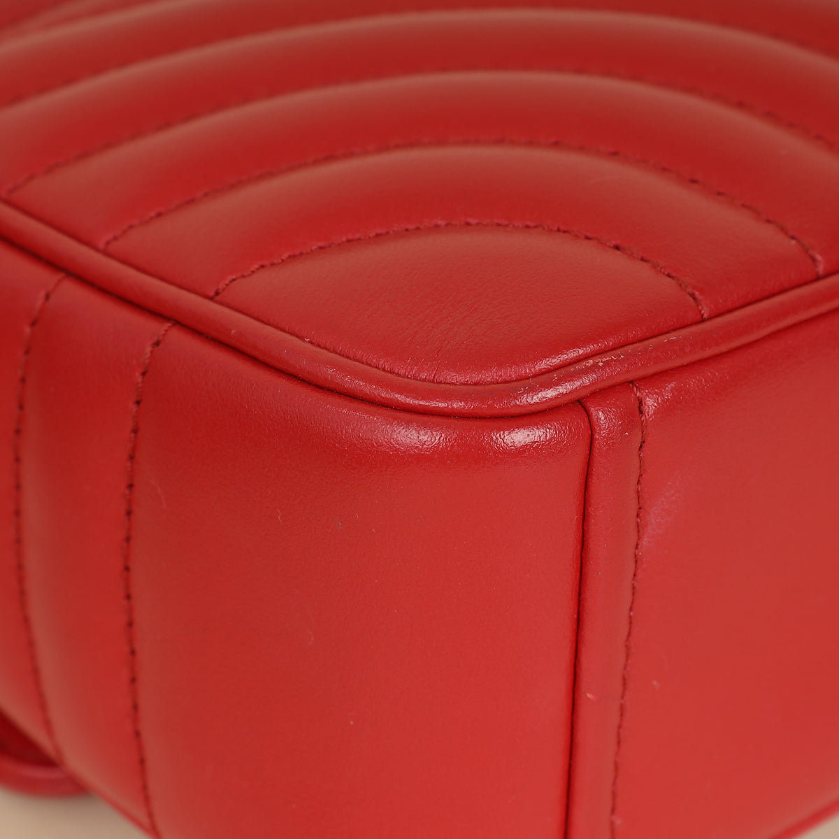 Prada Red Diagramme Flap Bag