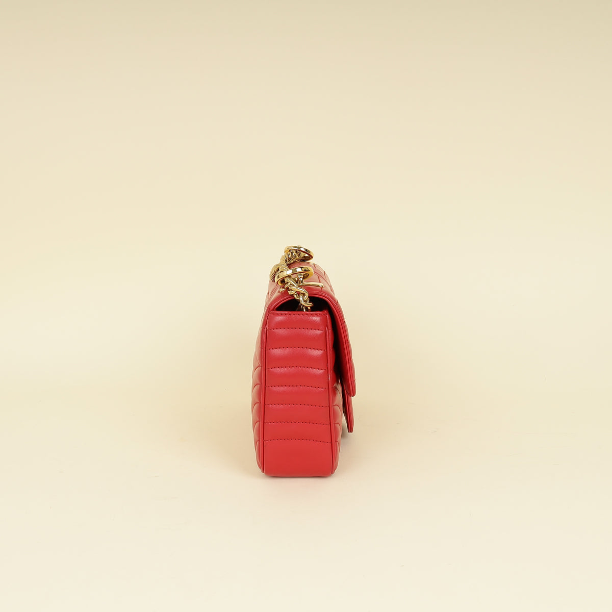 Prada Red Diagramme Flap Bag