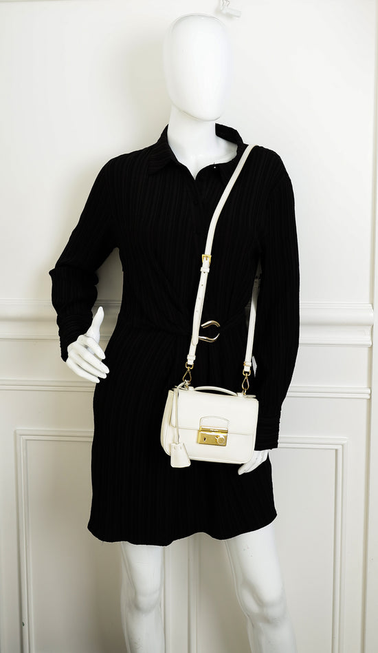 Prada White Mini Crossbody Bag