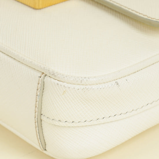 Prada White Mini Crossbody Bag
