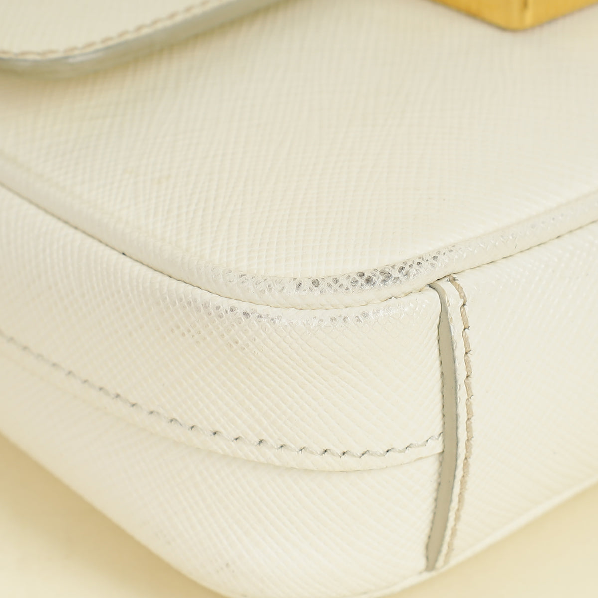 Prada White Mini Crossbody Bag