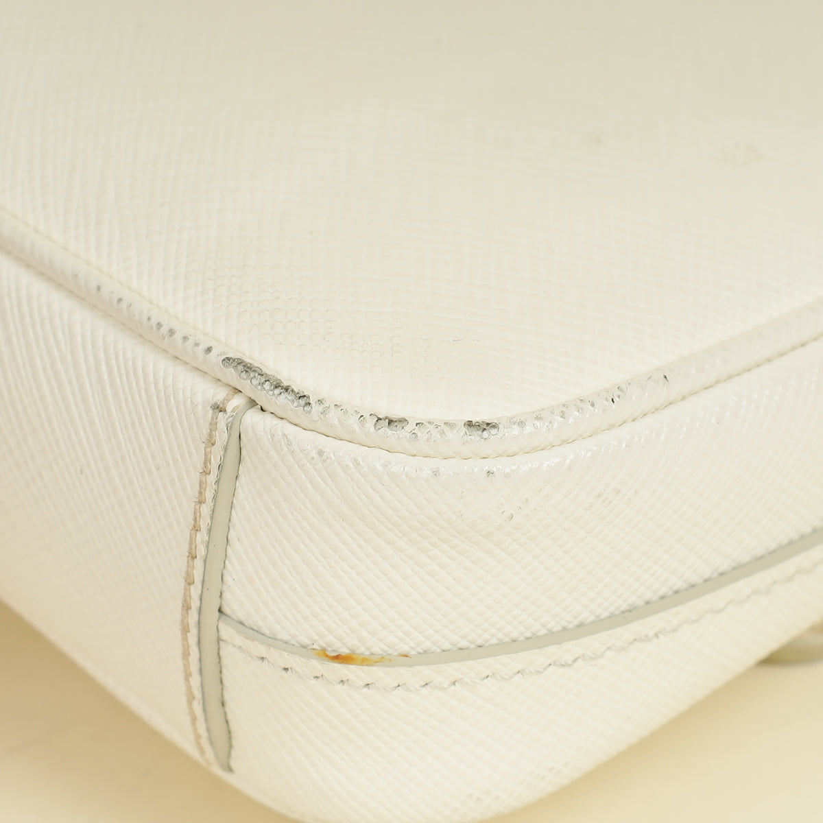 Prada White Mini Crossbody Bag