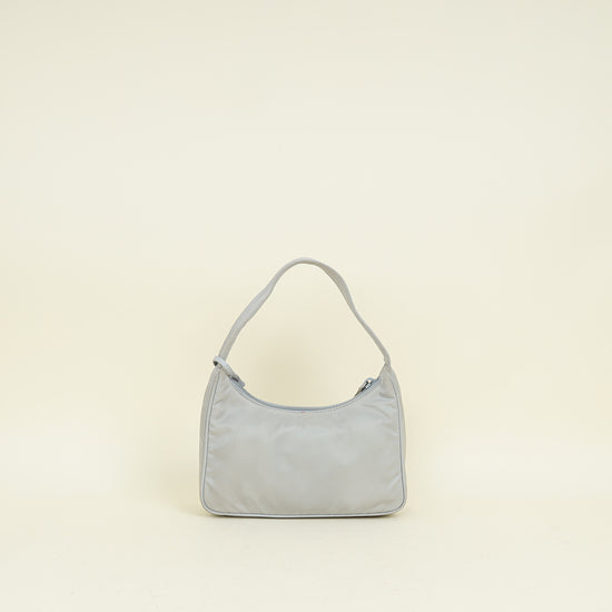 Prada Grey Re-Nylon Re-Edition 2000 Mini Bag