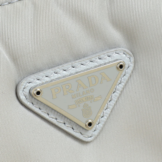 Prada Grey Re-Nylon Re-Edition 2000 Mini Bag