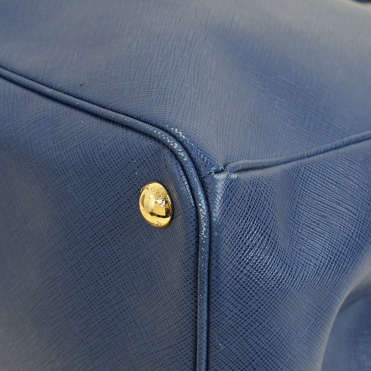 Prada Navy Blue XXL Galleria Tote Bag