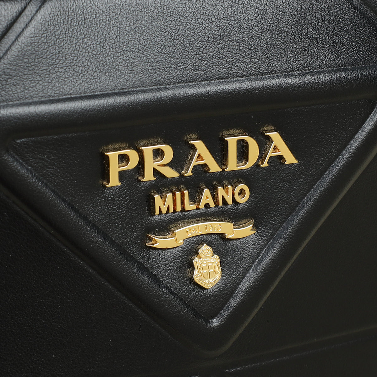 Prada Black Symbol Small Handbag