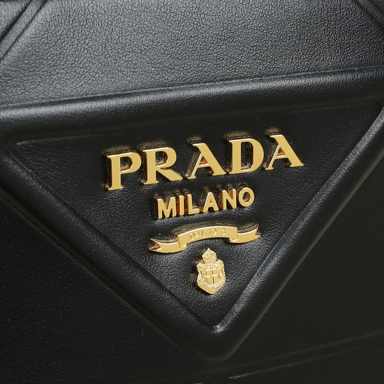 Prada Black Symbol Small Handbag