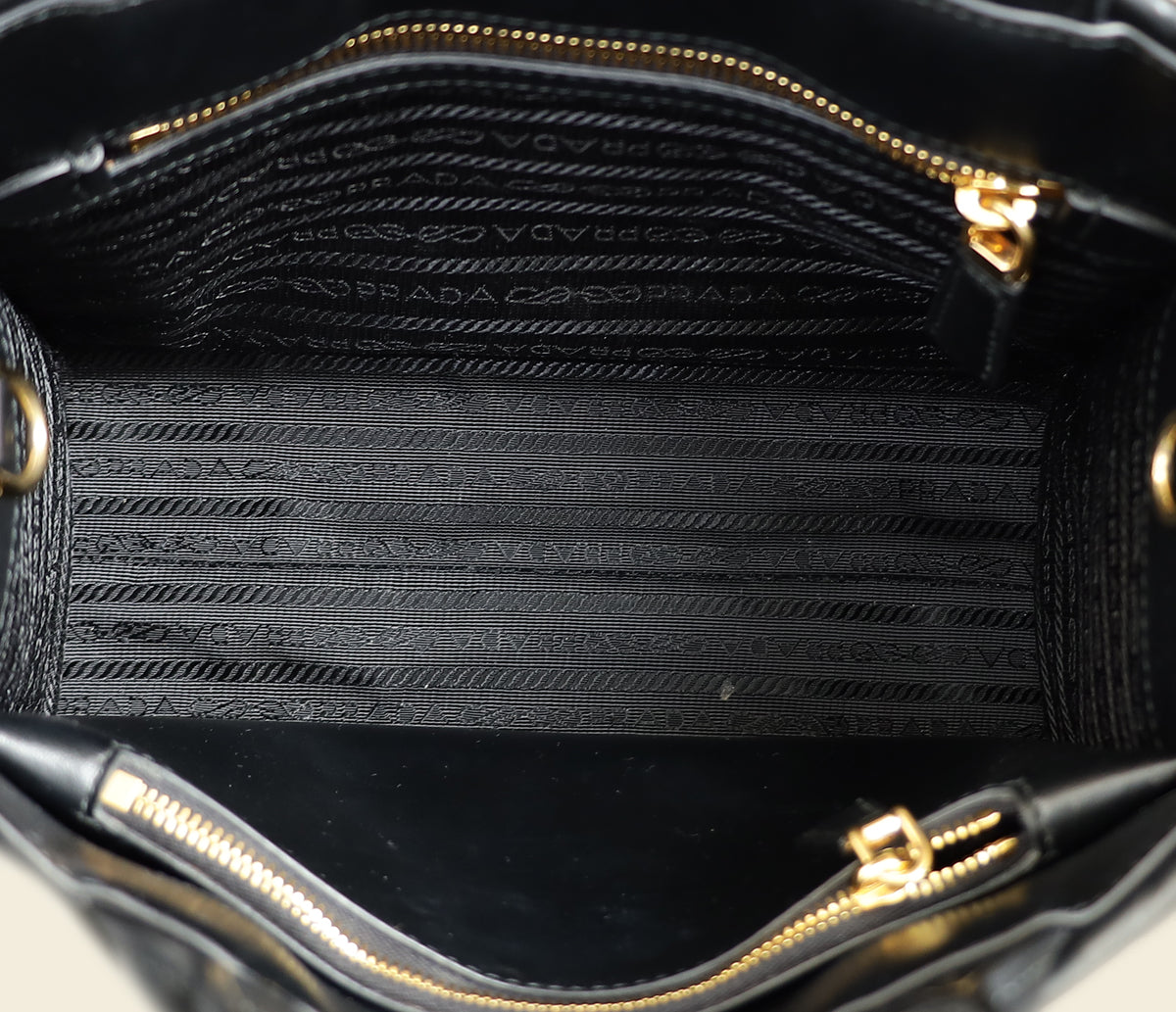 Prada Black Symbol Small Handbag