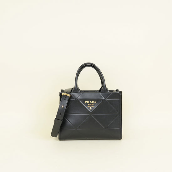 Prada Black Symbol Small Handbag