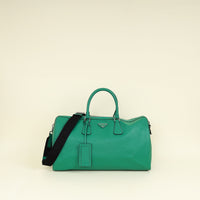 Prada Green Travel Duffle Bag