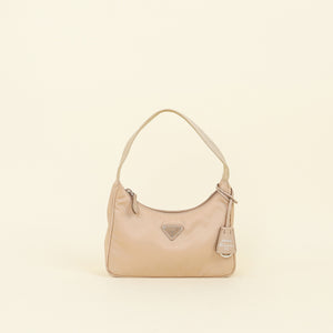 Prada Camel Re-Edition 2000 Mini Bag