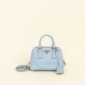 Prada Light Blue Promenade Mini Bag