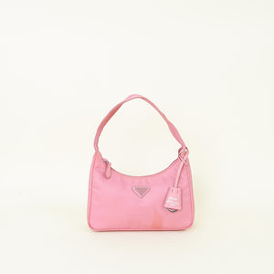 Prada Pink Re-edition 2000 Mini BAG